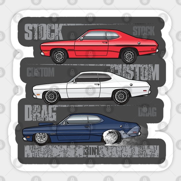 3 in 1 Sticker by JRCustoms44